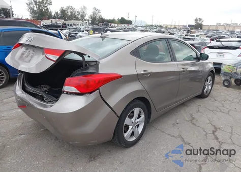 2013 Hyundai Elantra Gls from USA, damaged, VIN 5NPDH4AE1DH342402
